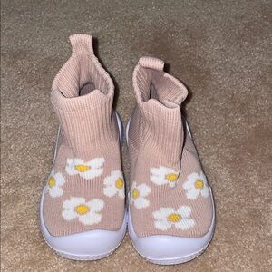 Floral Knit Kids Shoes